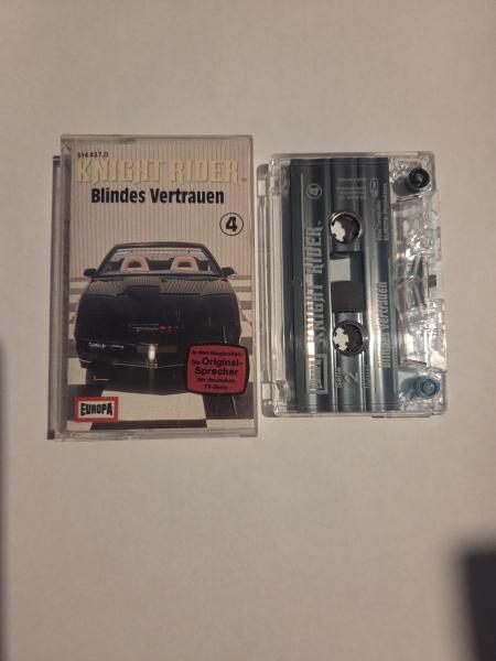 Knight Rider Folge 4 Blindes Vertrauen Transparent 514 437.0 Europa(Cover beschädigt)